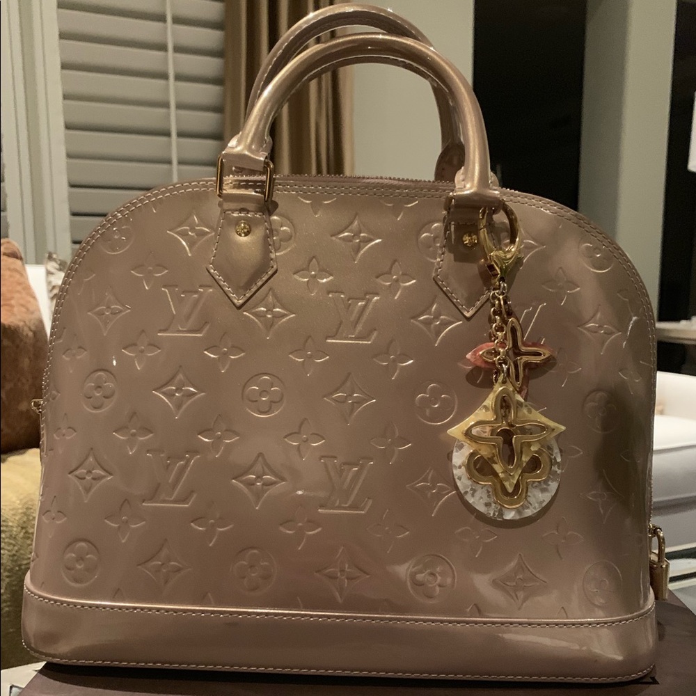 Louis Vuitton handbag.